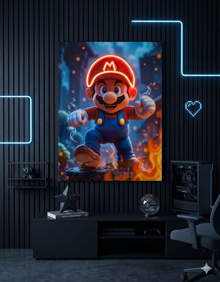 Mario LED Gamer